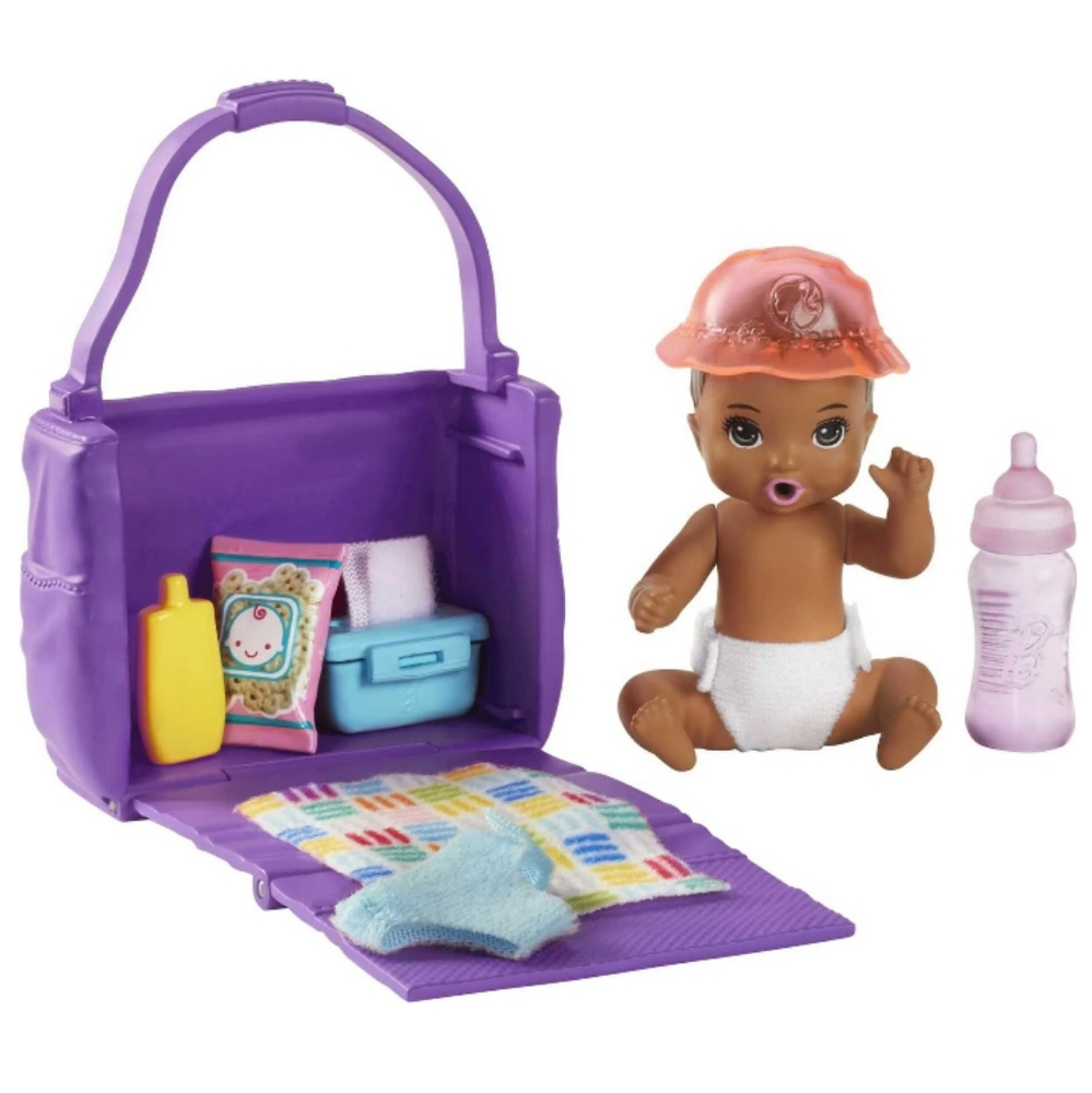 🆕 Barbie Skipper Babysitters Inc Bathtime Doll & Accessories❤️